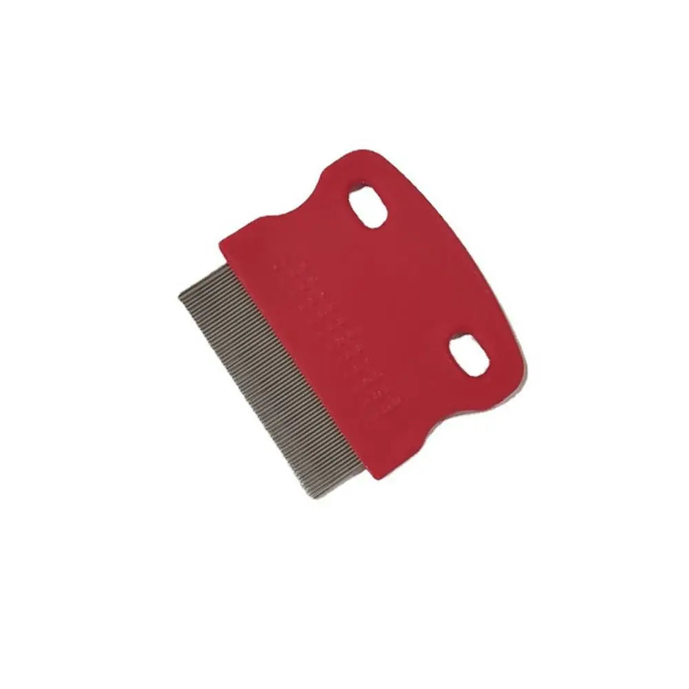 Fine Metal Teeth Pet Accessories For Cat Dog Pet Flea Rakes Hair Shedding Comb Nit Lice Eggs Removal Fur Removal Brush