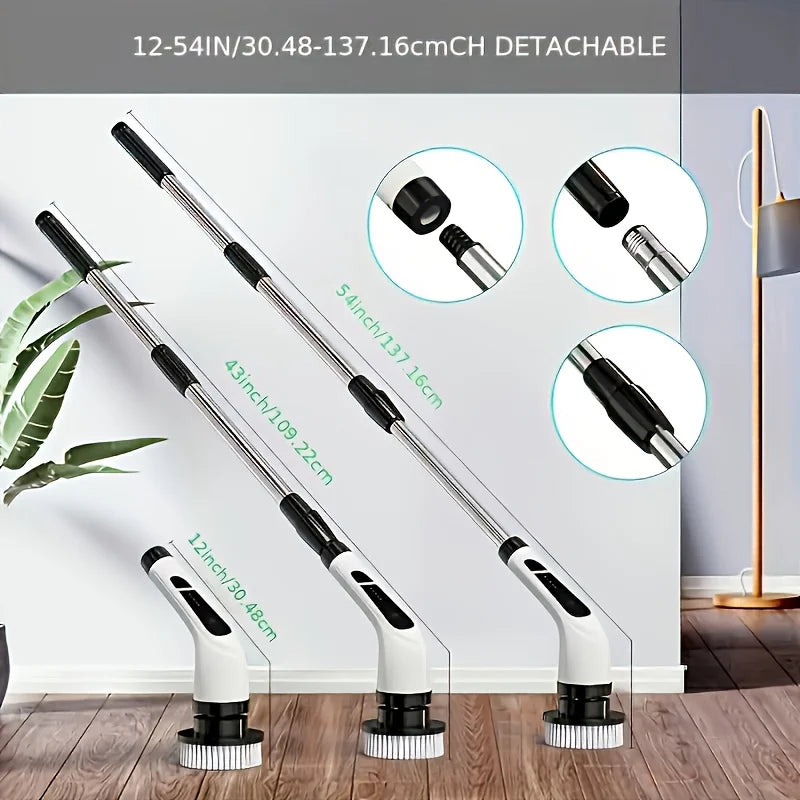 9 in 1 Multifunctional Handheld Electric Cleaning Brush