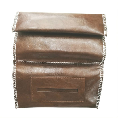 1pc PU Leather Tobacco Pouch Bag Case, Portable Cigarette Rolling Pipe Tobacco Case Wallet Bag, Lightweight Cigarette Bag