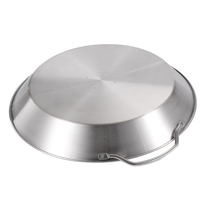 1pc Dishwasher Safe Round Roasting Pan with Chicken Roaster Rack Holder - Perfect for Thanksgiving and Holiday Dinners Kitchen Accessories