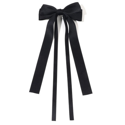 2024 New Hair Bows with Long Tail Hair Bow Clips Grosgrain Ribbon Barrettes Accessories for Women