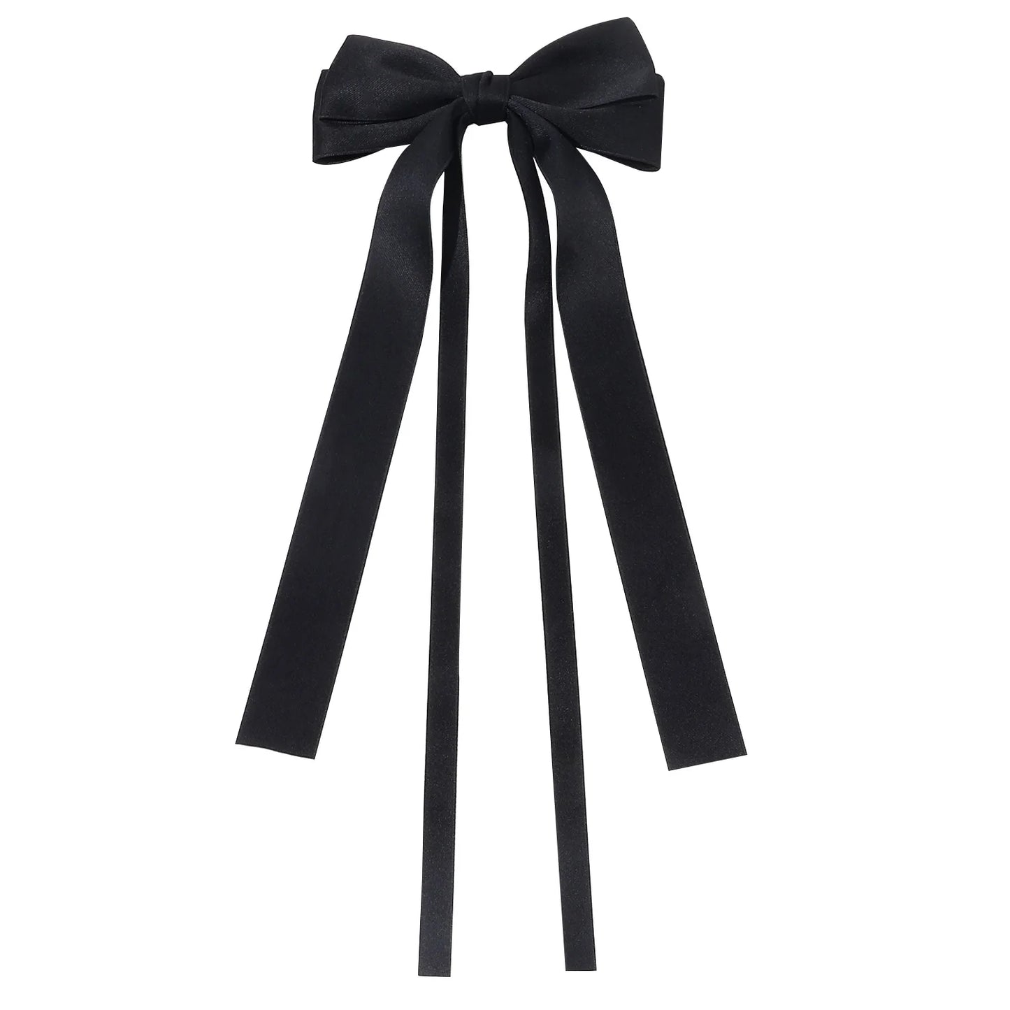 2024 New Hair Bows with Long Tail Hair Bow Clips Grosgrain Ribbon Barrettes Accessories for Women