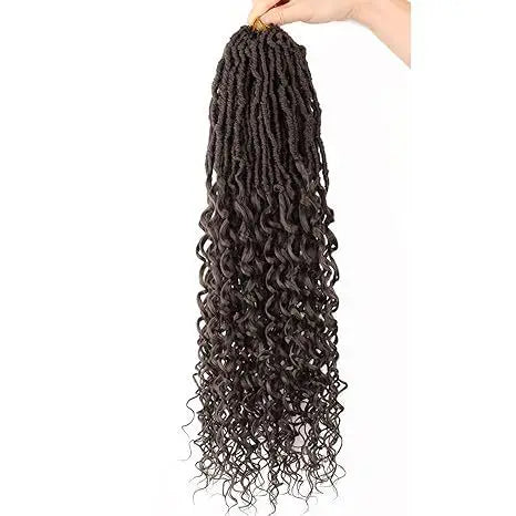 14-30inch DEEPNULocs Synthetic Dreadlock Crochet Wig High Temperature Fiber Hair Extension Celebrity Style with Loose Ends