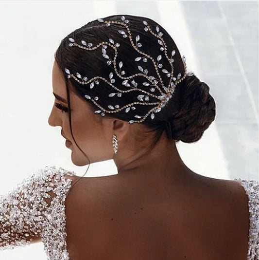 Feishiluo   Rhinestone Wedding Headband Hair Accessories for Women Accessories Hair Ornaments Jewelry Bridal Headpiece