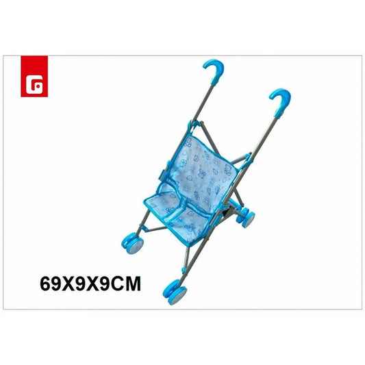 Blue metal car 26*49*55 - Baby toys