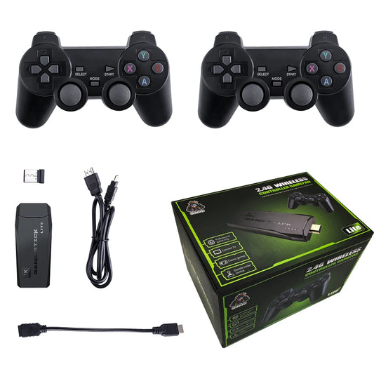 US Stock Wholesale M8 Game Stick 4K HD TV Built in 20000 Games Video Game Console with Wireless Controller Gaming Console