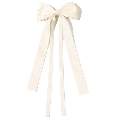2024 New Hair Bows with Long Tail Hair Bow Clips Grosgrain Ribbon Barrettes Accessories for Women