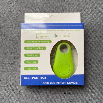 Mini Smart Pets Cat Accessories Bluetooth 5.0 GPS Tracker Anti-lost Alarm Tag Wireless Child Bag Wallet Keychains Locator