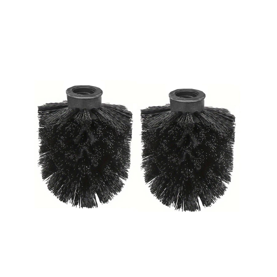 Household Black Toilet Brush, Reusable, Detachable Brush Head with Strong Cleaning Ability