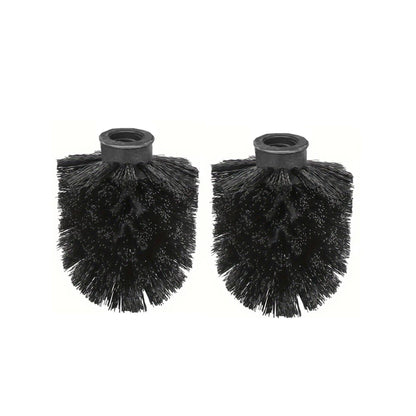 Household Black Toilet Brush, Reusable, Detachable Brush Head with Strong Cleaning Ability