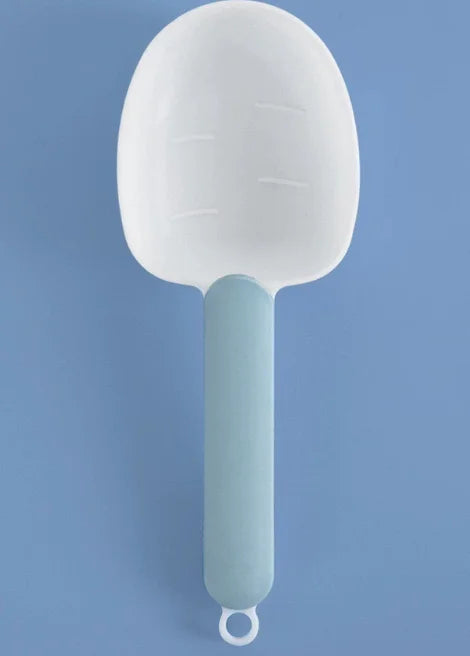 Pet Food Scoop with Ergonomic Bag Clip Handle for Cats Puppies and Small Dogs Measuring Scoop