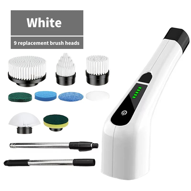 9 in 1 Multifunctional Handheld Electric Cleaning Brush