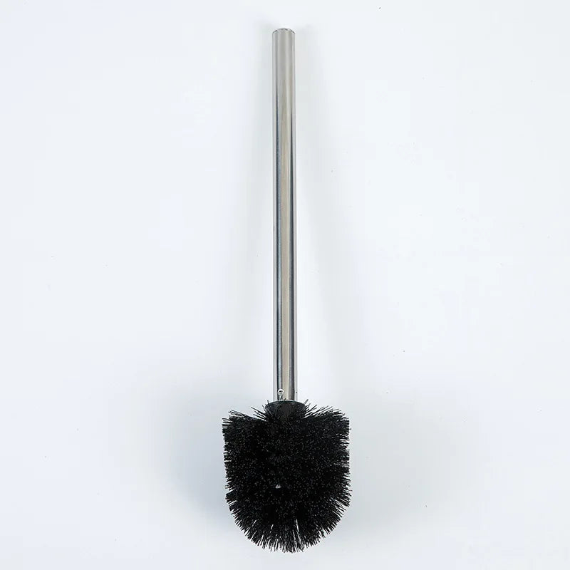 Household Black Toilet Brush, Reusable, Detachable Brush Head with Strong Cleaning Ability