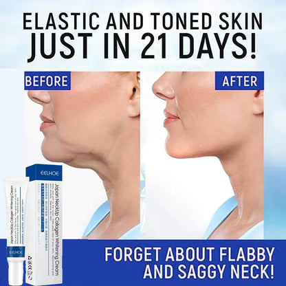 Collagen Neck Cream Eliminate Neck Wrinkle Lines Lifting Whitening Tighten Double Chin Anti-age Rejuvenation Skin Care Products