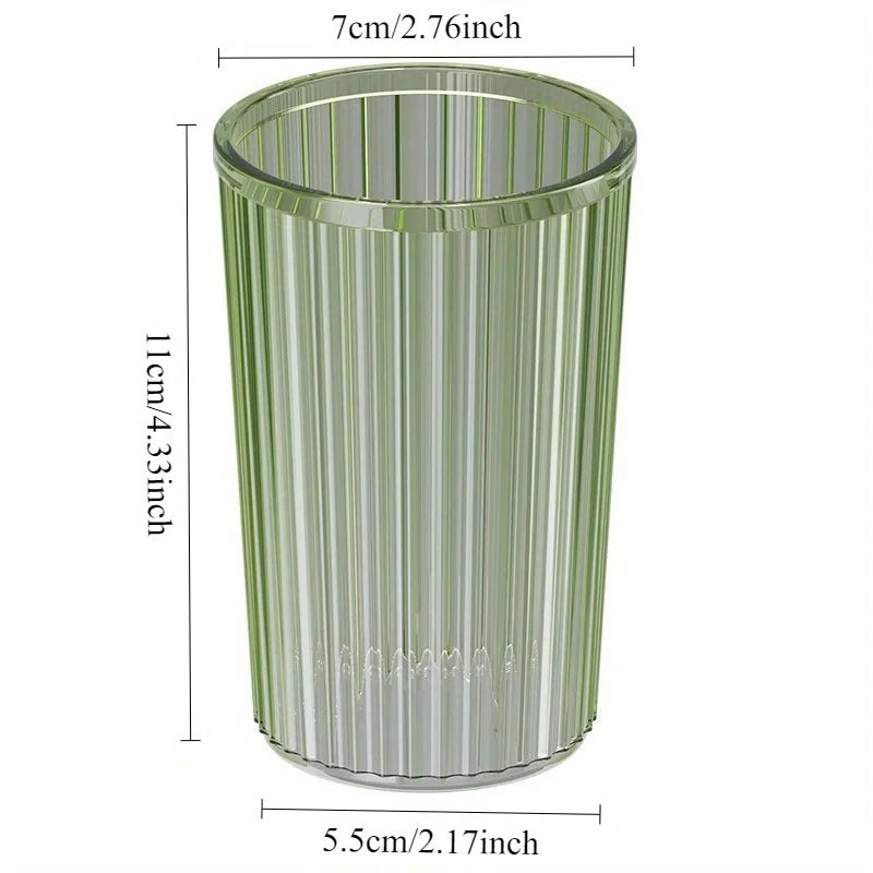 Japanese style design household items - mouthwash, toothbrush, travel supplies, bathroom supplies - couple set brush cup