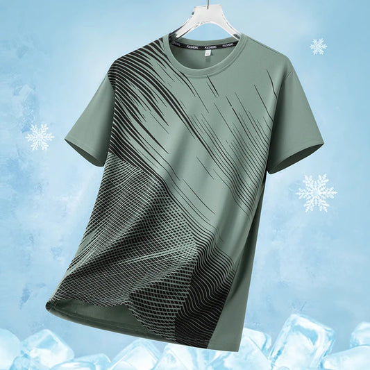 Men's T-Shirt for Summer Casual Oversized Loose T-Shirt Fashionable Running Sportswear Graphic T Shirts Fashion Streetwear Tee