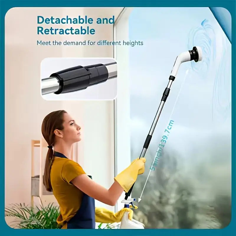 9 in 1 Multifunctional Handheld Electric Cleaning Brush