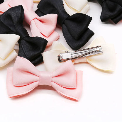 2PCS Pet Hair Clips For Dogs Pet Dog Bows With Metal Clip Large Dog Bows Hair Accessories Dog Bowknots Pet Supplies