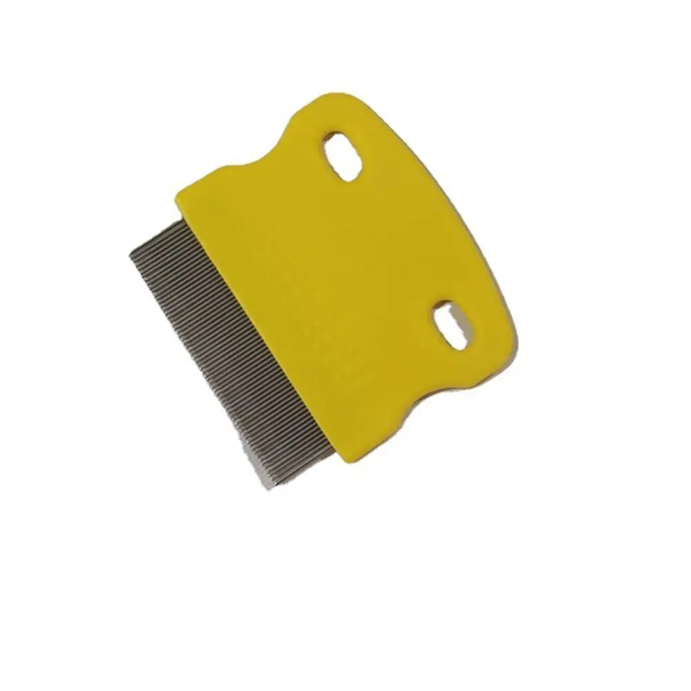 Fine Metal Teeth Pet Accessories For Cat Dog Pet Flea Rakes Hair Shedding Comb Nit Lice Eggs  Removal Fur Removal Brush