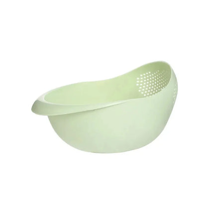 1PC Rice Sieve Plastic Colander Kitchen Drain Basket Rice Bowl Fruit Vegetable Washing Strainer Basket Sink Drain Kitchen Tools
