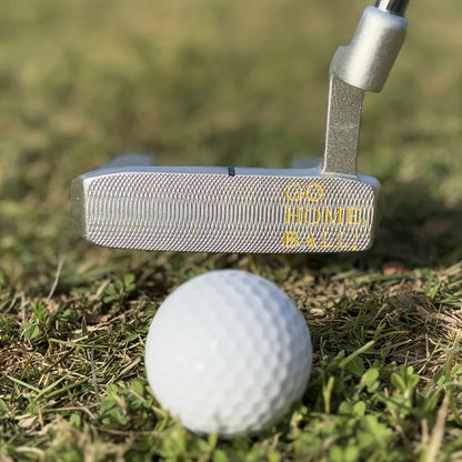 1pc Golf club with reclining pattern design, size 32-36 inches, equipped with protective cover, detachable counterweight