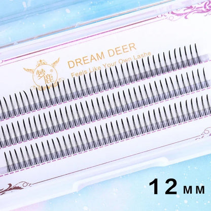 Dream Deer A/M Type A False Eyelashes 8-12mm Mix Fake Lashes Natural Fairy Lash Korean Makeup Individual Cluster Eye Lashes