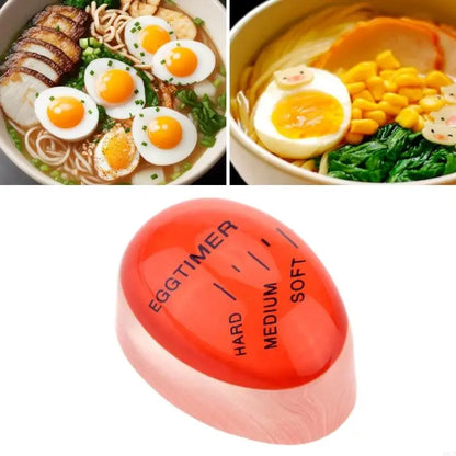 2025 New Essential Eggs Cooking Tool Effortless Eggs Timer Eggs Boiling Small Tool Color Changing Cooking Temperature Observer