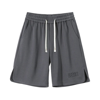 2025 Men Casual Shorts in Summer New Style Trendy Loose Sports Wear Five-point Mid-size Pants