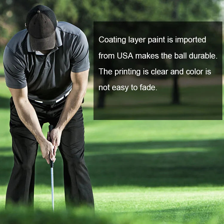 1pcs Original Hard Golf Balls Golf for Beginners Two Layer Ball Driving Range Practice Ball Training Aids