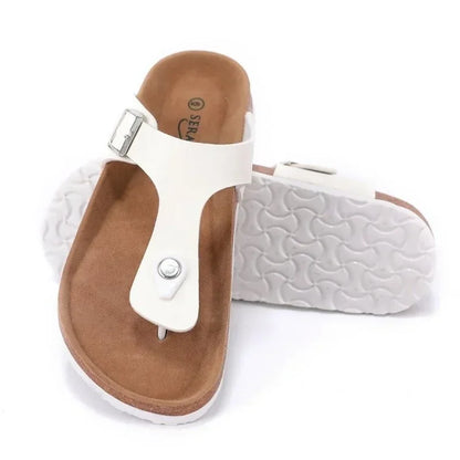 2025 Summer Women Cork Slippers Outdoor Flip Flops Sandals Slippers Women Couple Beach Sandals for Women Shoes for Women