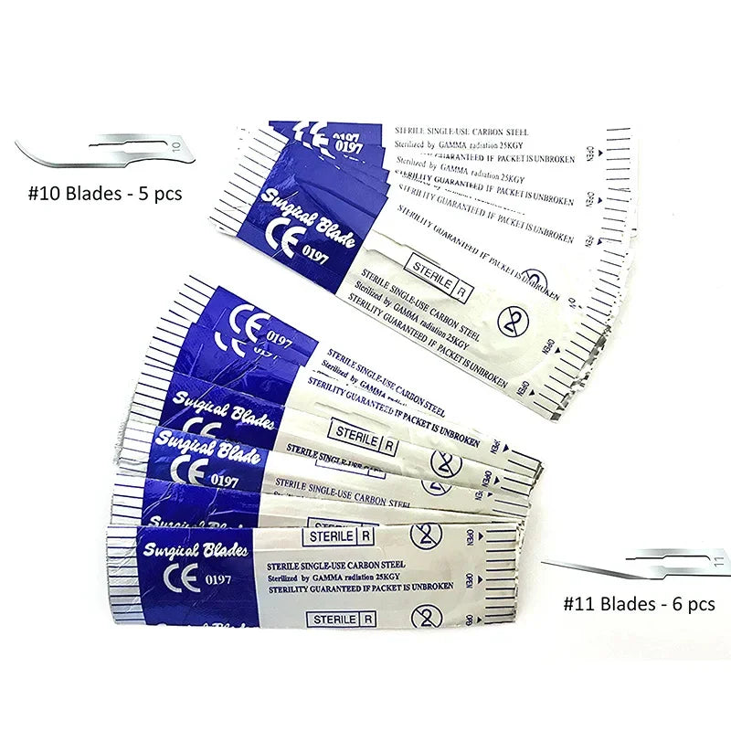 22PCS Premium Dental Surgical Suture Practice Kit - Stainless Steel Dissection Set for Medical Students