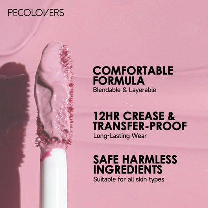 14-color Waterproof Non-stick Cup Round Tube Black Gradually Matte Lip Gloss Lipstick Long-lasting Lip Lipstick Cosmetics