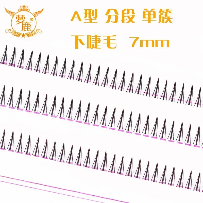 Dream Deer A/M Type A False Eyelashes 8-12mm Mix Fake Lashes Natural Fairy Lash Korean Makeup Individual Cluster Eye Lashes