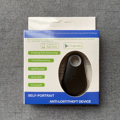 Mini Smart Pets Cat Accessories Bluetooth 5.0 GPS Tracker Anti-lost Alarm Tag Wireless Child Bag Wallet Keychains Locator