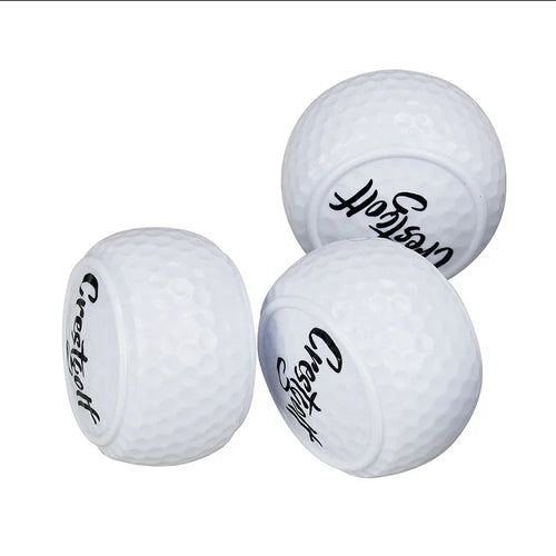 1Pcs Flat Golf Training Balls Flat Shape Golf Ball Two Layer Driving Balls Golf Practice Balls For Swing Putter