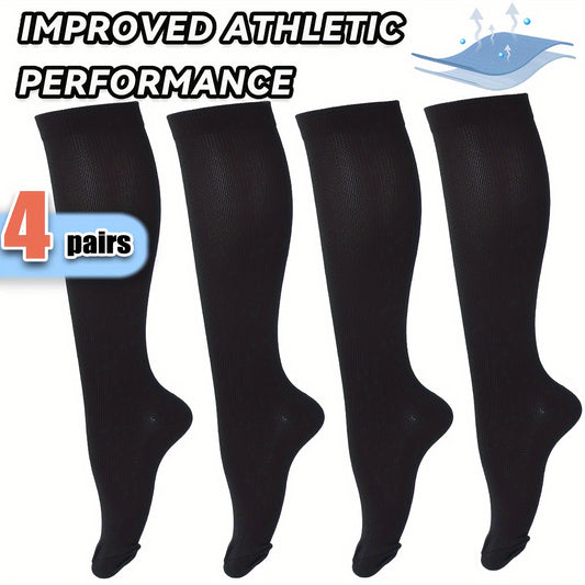 4 Pairs Stocking Compression Socks For Men